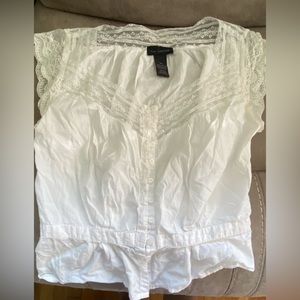 The Limited White Blouse